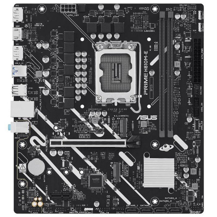Asus PRIME H810M-E-CSM Micro ATX DDR5 LGA1851